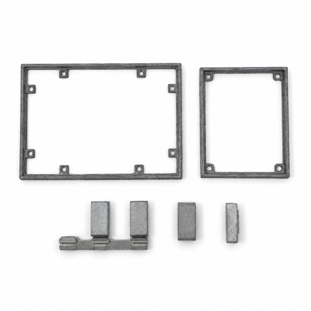 Zinc Die Cast Switch Board Frames & Button Components