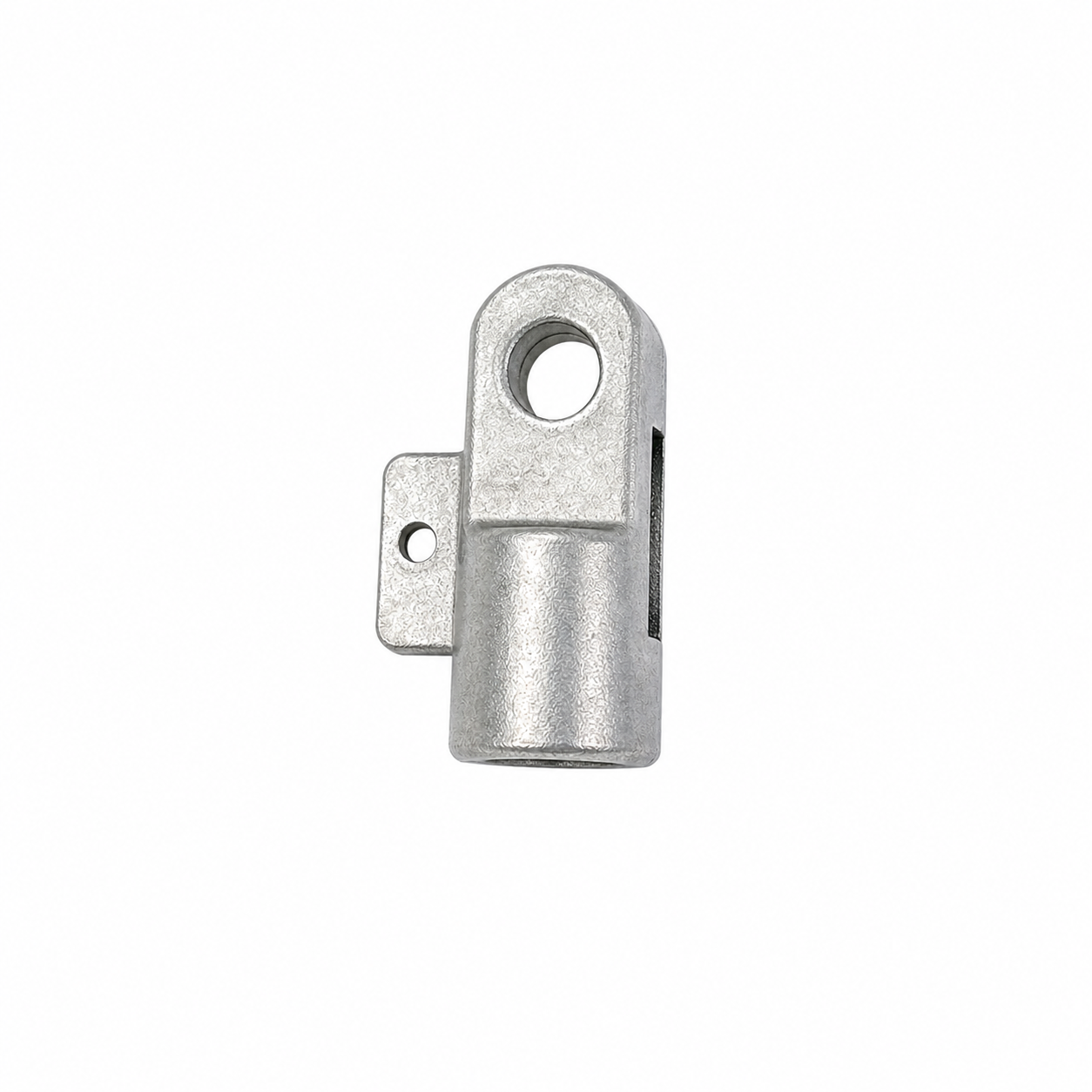 Precision zinc die cast recliner chair pivot bracket manufactured by SNAA Products for recliner mechanisms, adjustable furniture, and furniture hardware applications.