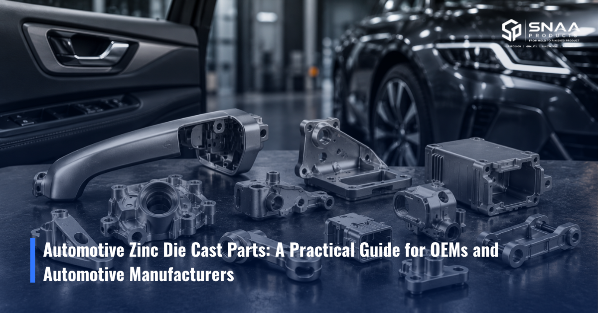 Automotive Zinc Die Cast Parts