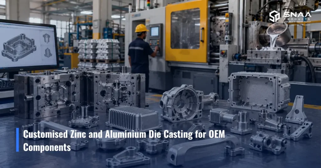 Customised Zinc and Aluminium Die Casting for OEM Components
