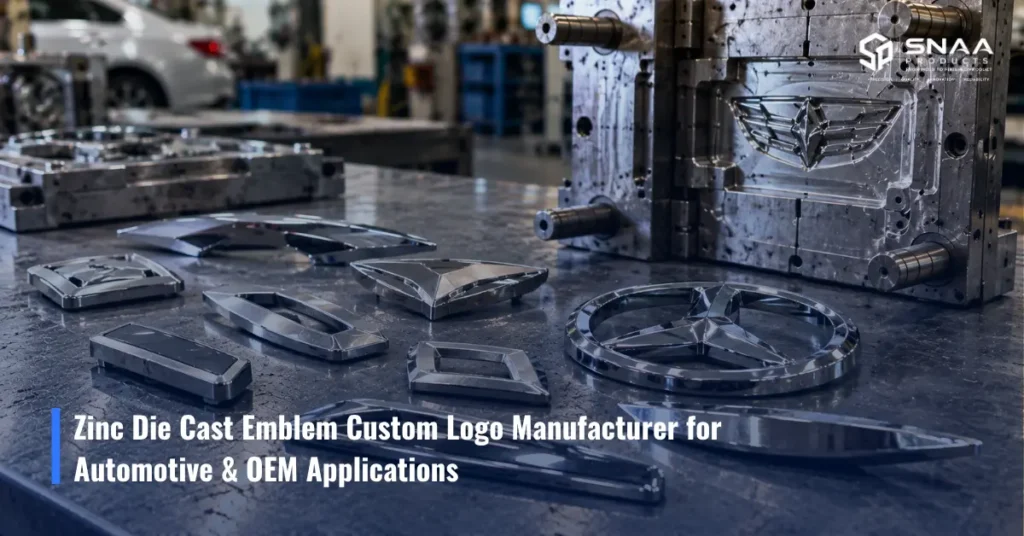 Zinc Die Cast Emblem Custom Logo Manufacturer