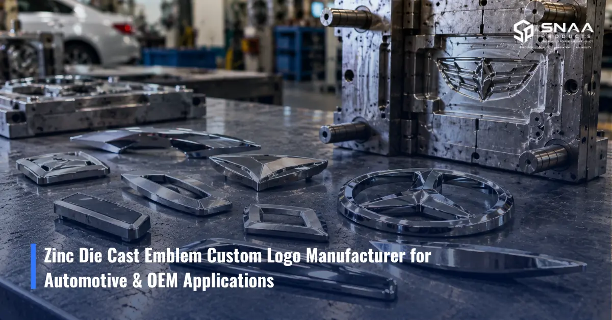 Zinc Die Cast Emblem Custom Logo Manufacturer