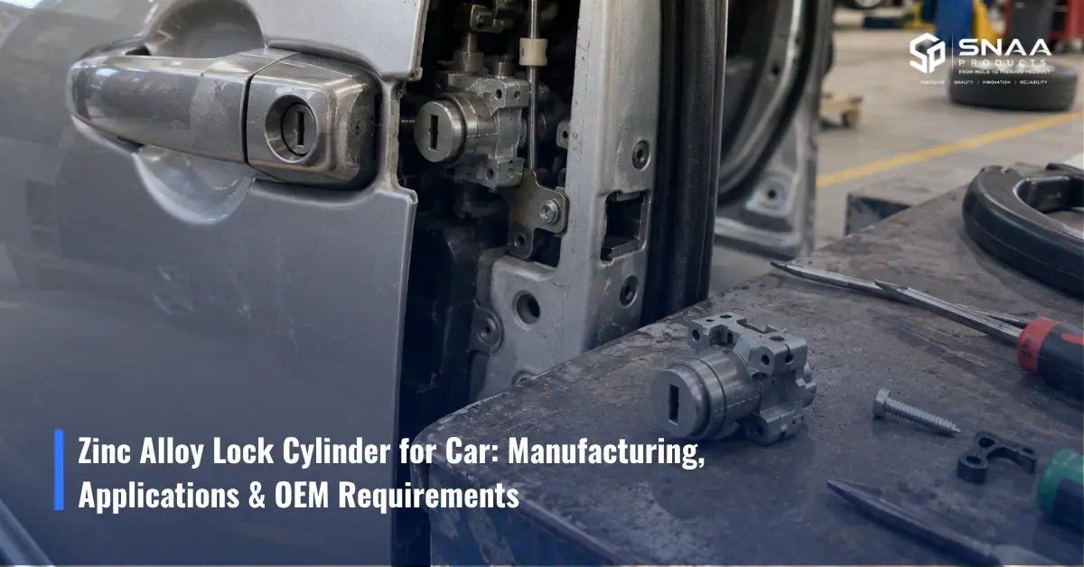 Zinc Alloy Lock Cylinder for Car Manufacturing, Applications & OEM Requirements