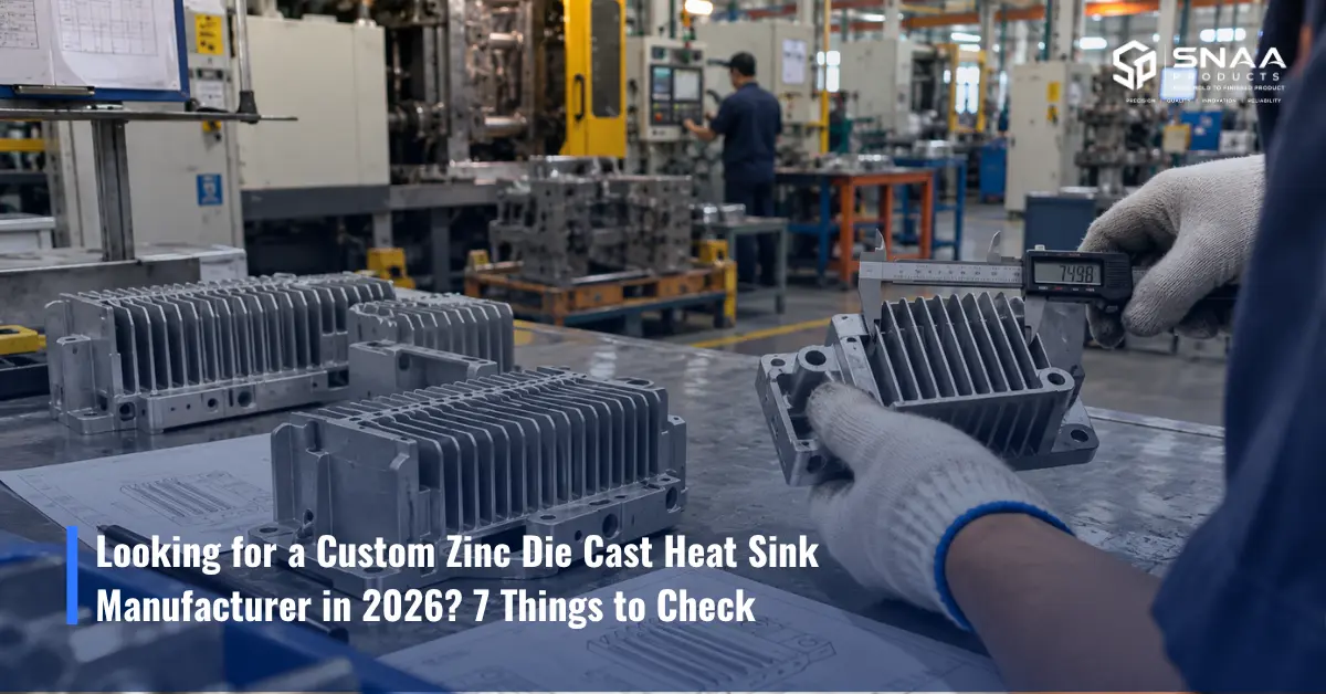 Custom Zinc Die Cast Heat Sink Manufacturer in 2026