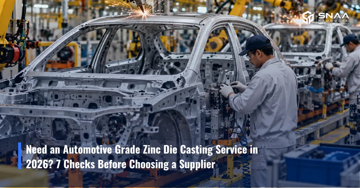 Need an Automotive Grade Zinc Die Casting Service in 2026? 7 Checks Before Choosing a Supplier